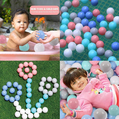 LANGXUN ball pit balls in kiddie pool for splash time
