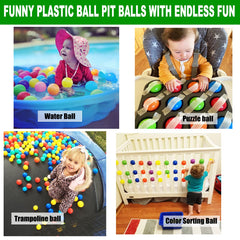 Langxun kids playing with balls demonstrating coordination and sensory development potential.
