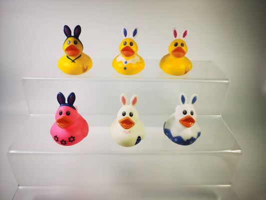 Lanhuiddup rubber ducks multicolor set ideal for gifts or rewards