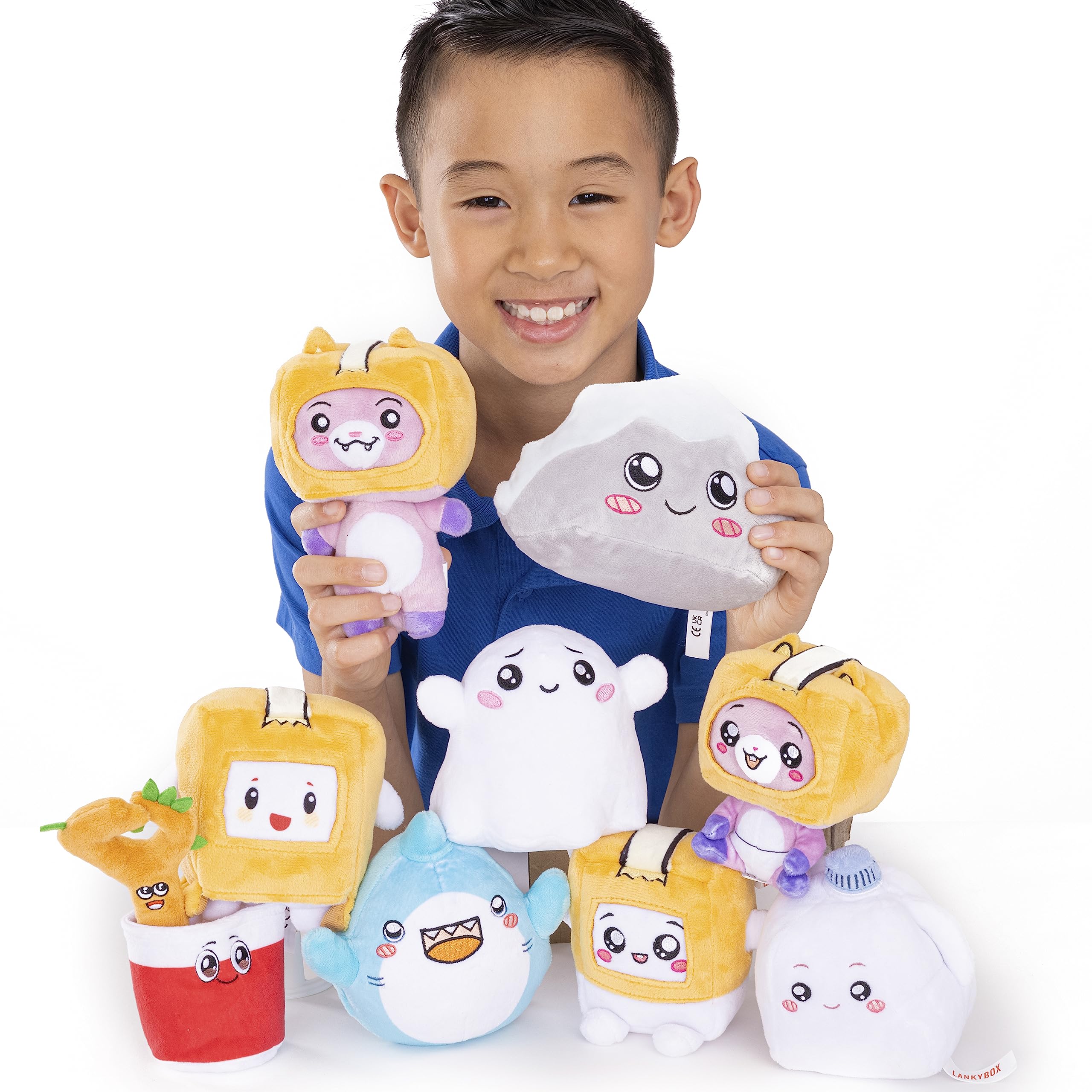 LankyBox Boxy 6-inch mini mystery plush, ideal for display and collection