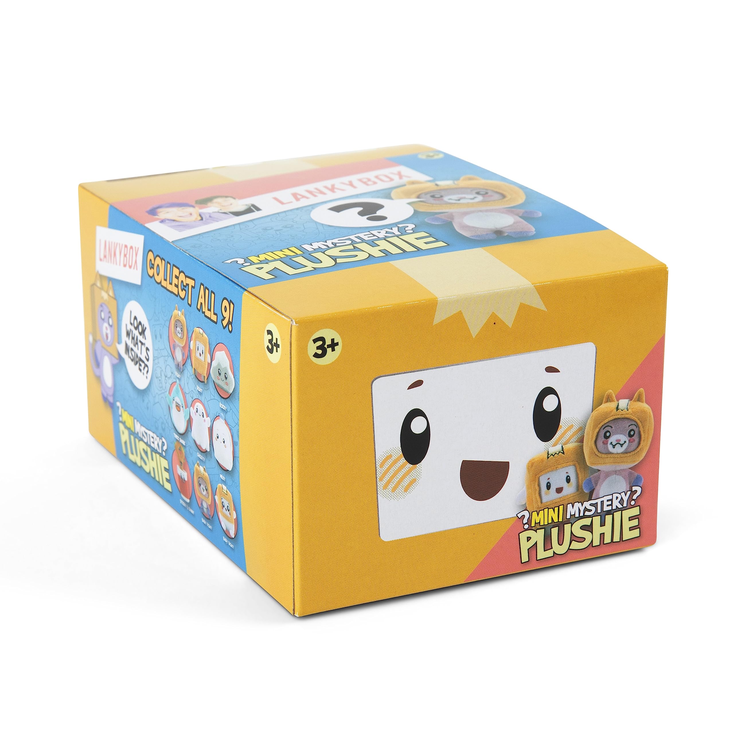 LankyBox Foxy 6-inch mini mystery plush, ideal for display and collection