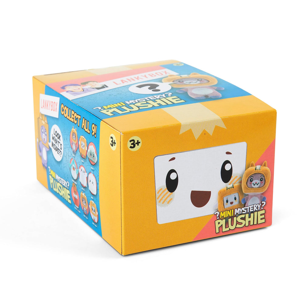 LankyBox Foxy 6-inch mini mystery plush, ideal for display and collection
