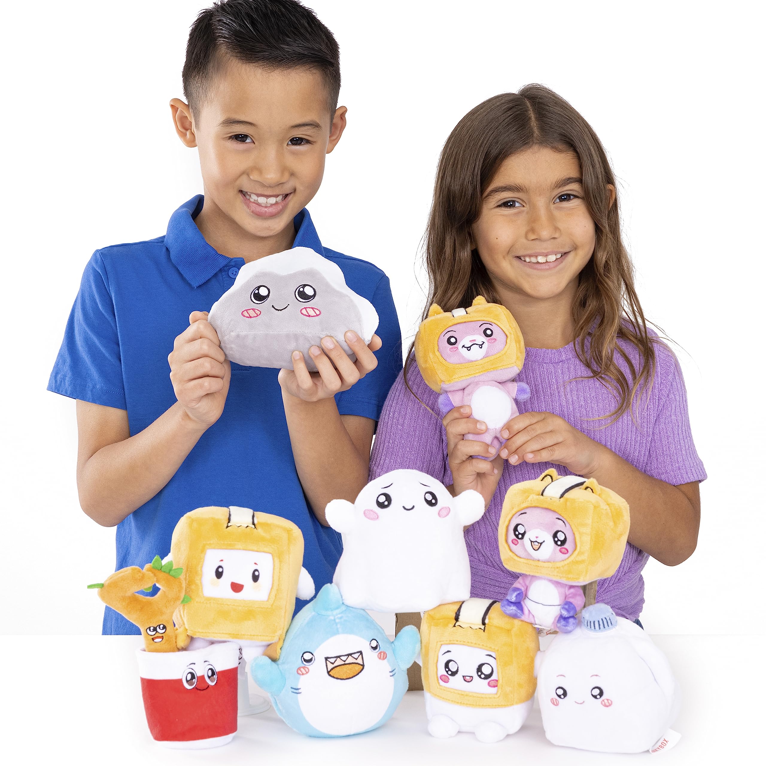 LankyBox Milky 6-inch mini mystery plush, great for gifting and display