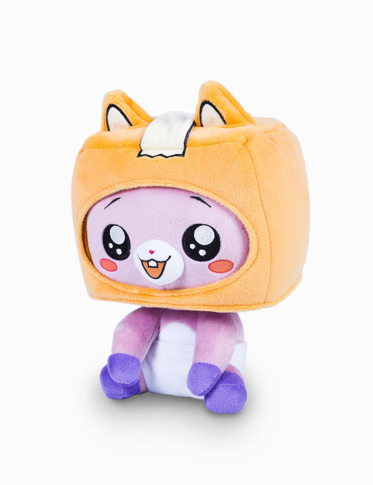 LankyBox Baby Foxy plush made from soft fabric ideal for cozy naps and hugs.