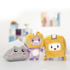 LankyBox Boxy 6-inch plush; soft, huggable friend for collection and bedtime