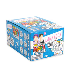 LankyBox doodle-collection character 3 plush for creative coloring.
