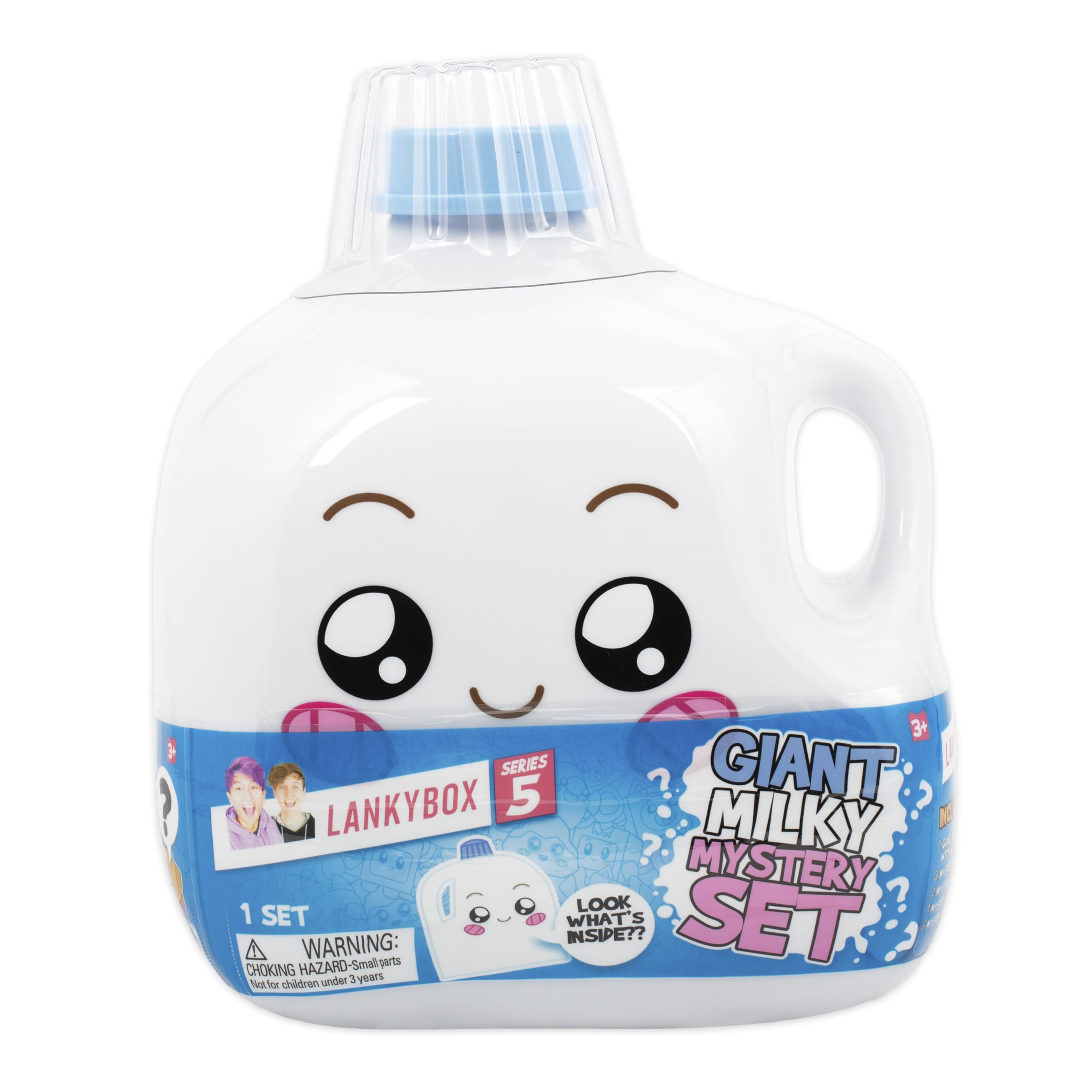 LankyBox Giant Milky Mystery singing case highlights the musical feature