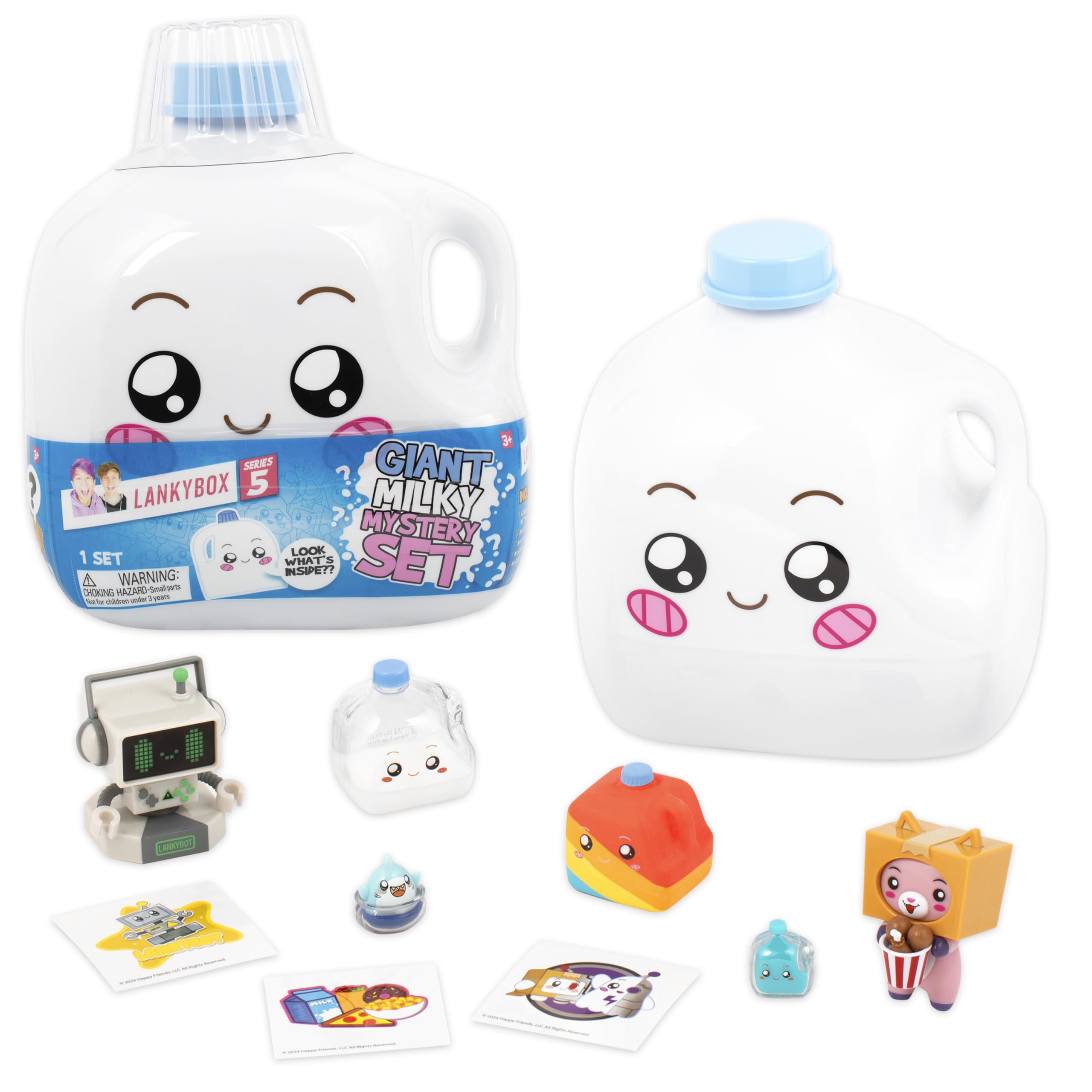 LankyBox Giant Milky Mystery Set cover image showing the unboxing excitement