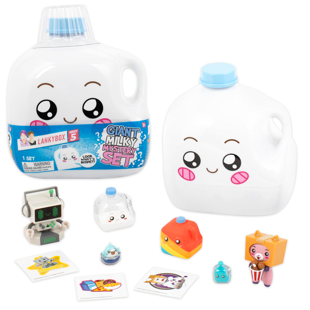 LankyBox Giant Milky Mystery Set cover image showing the unboxing excitement