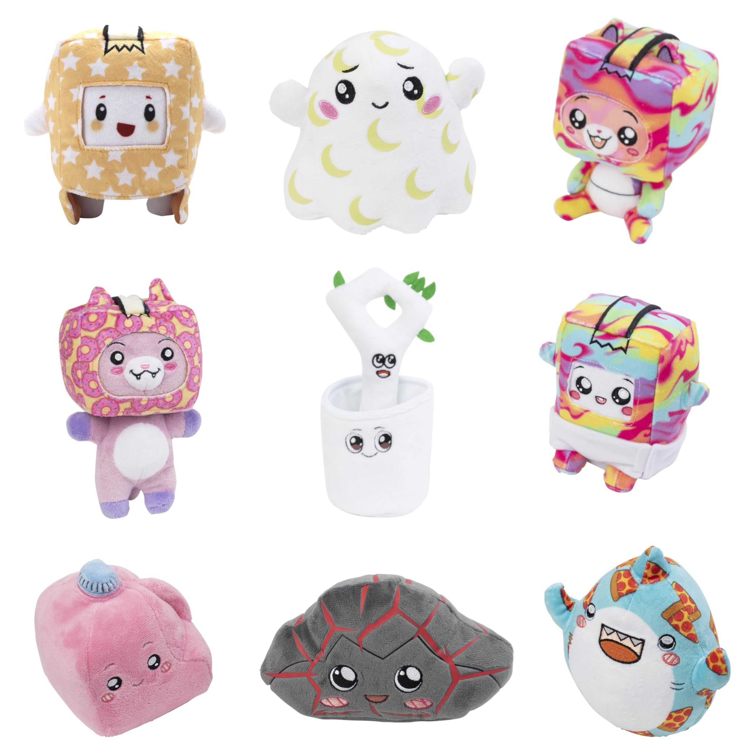 LankyBox Strawberry Milky plush for display or gifting.