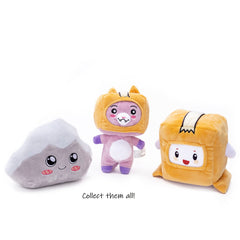 LankyBox Rocky 6-inch plush; plush companion for play and display