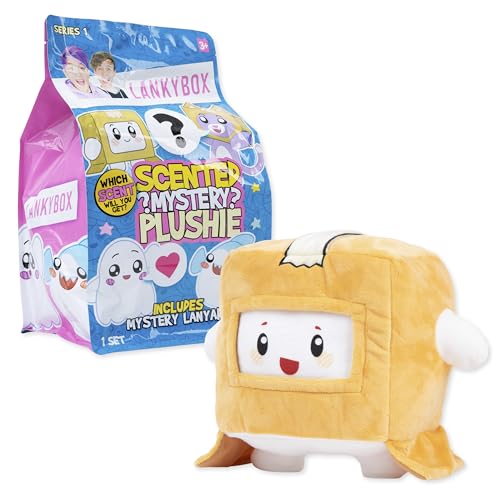 LankyBox Scented Mystery Plush Boxy – plush friend with sweet scent for playtime.