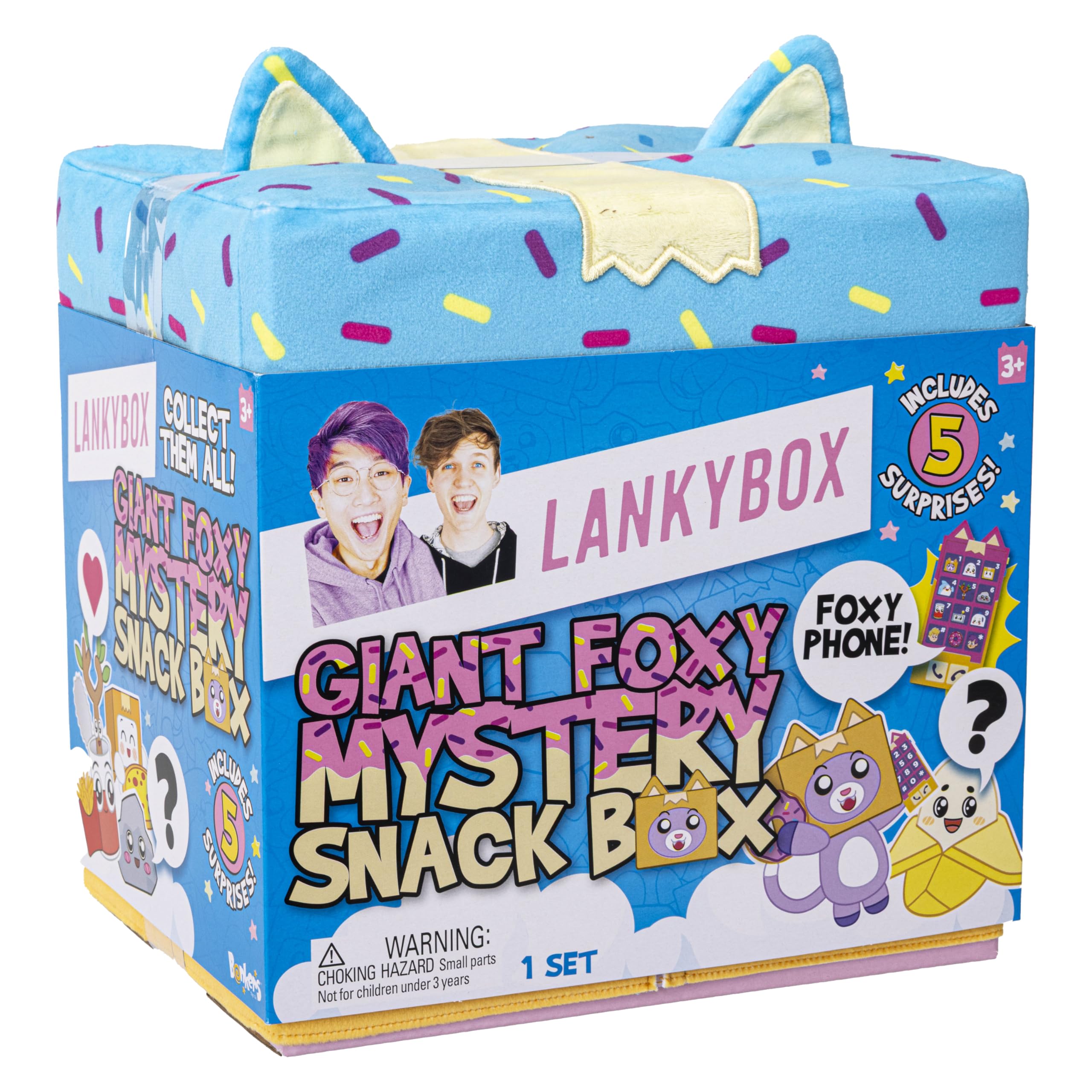 Sticky n’ Canny coil toy and Thicc Shark finger puppet for interactive play