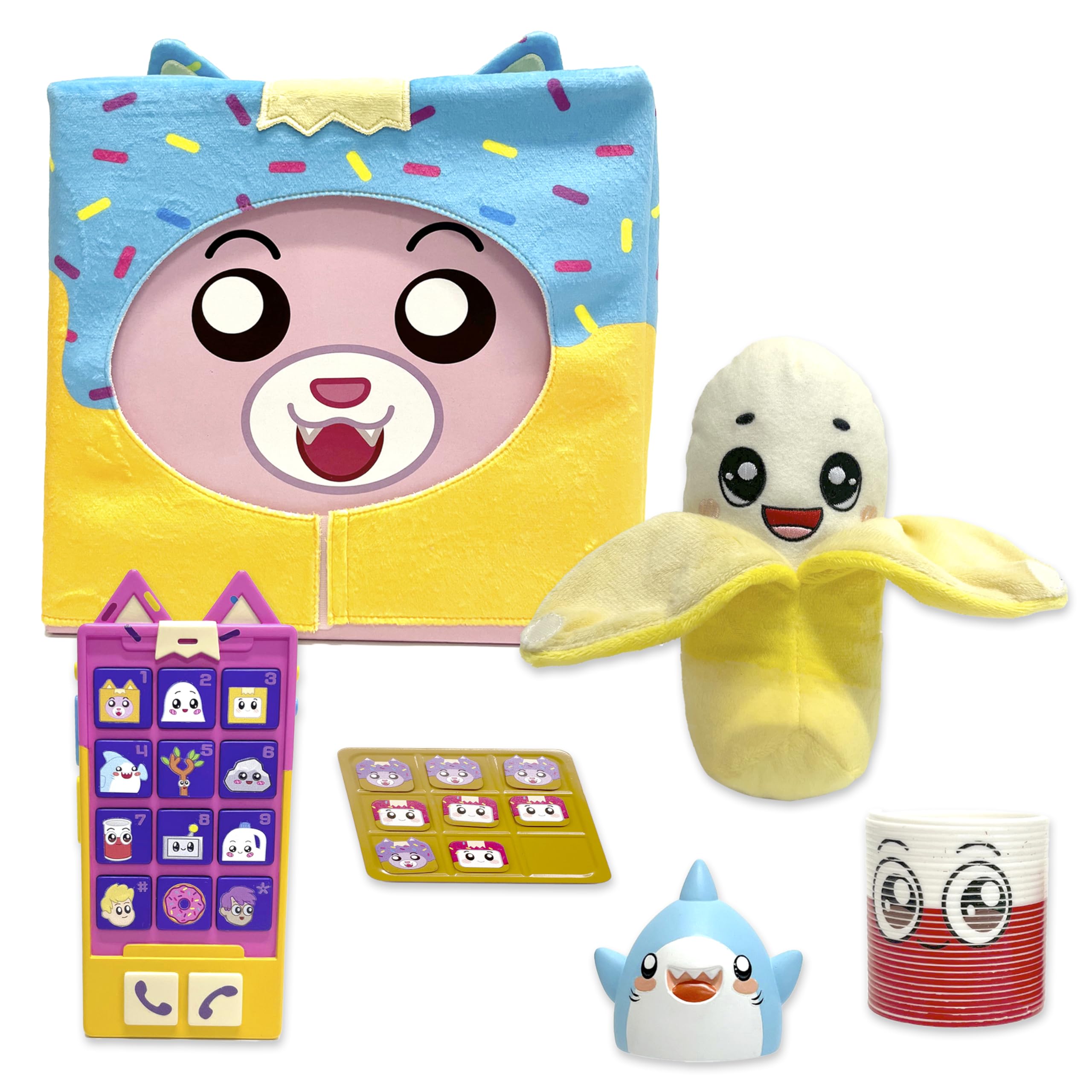 Tic Tac Toe Waffle Game featuring Foxy and Boxy for family fun