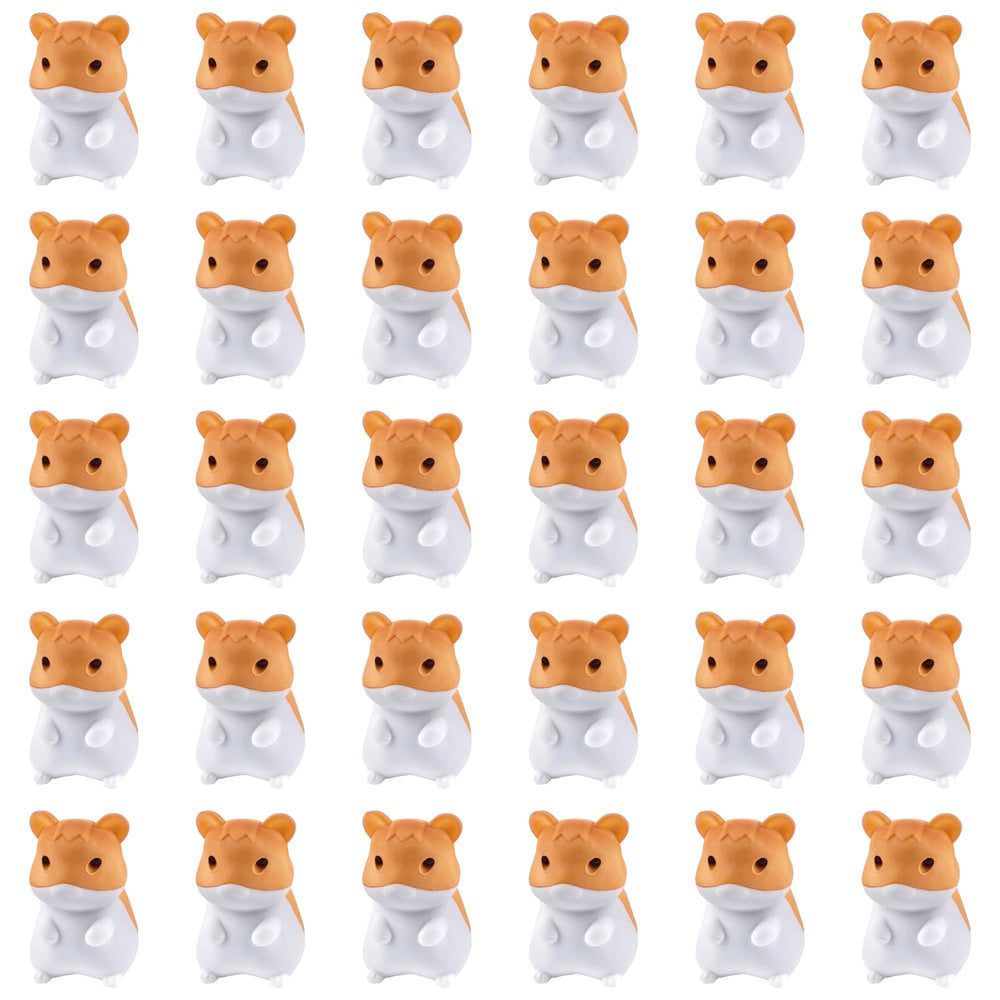 LanMa hamster erasers pack closeup highlights cute design and classroom appeal.