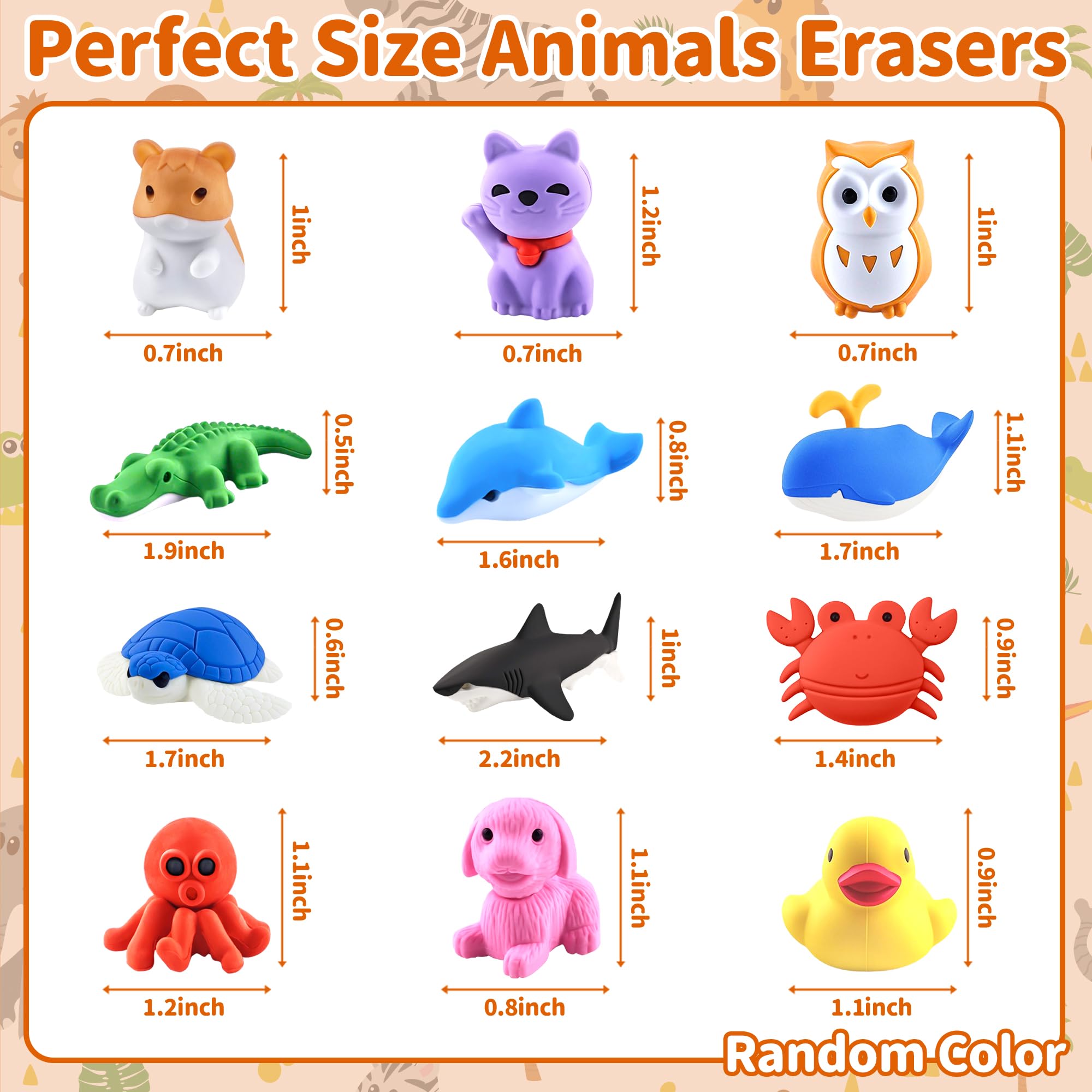 LanMa take apart hamster erasers demonstrate modular play that supports hands-on learning.