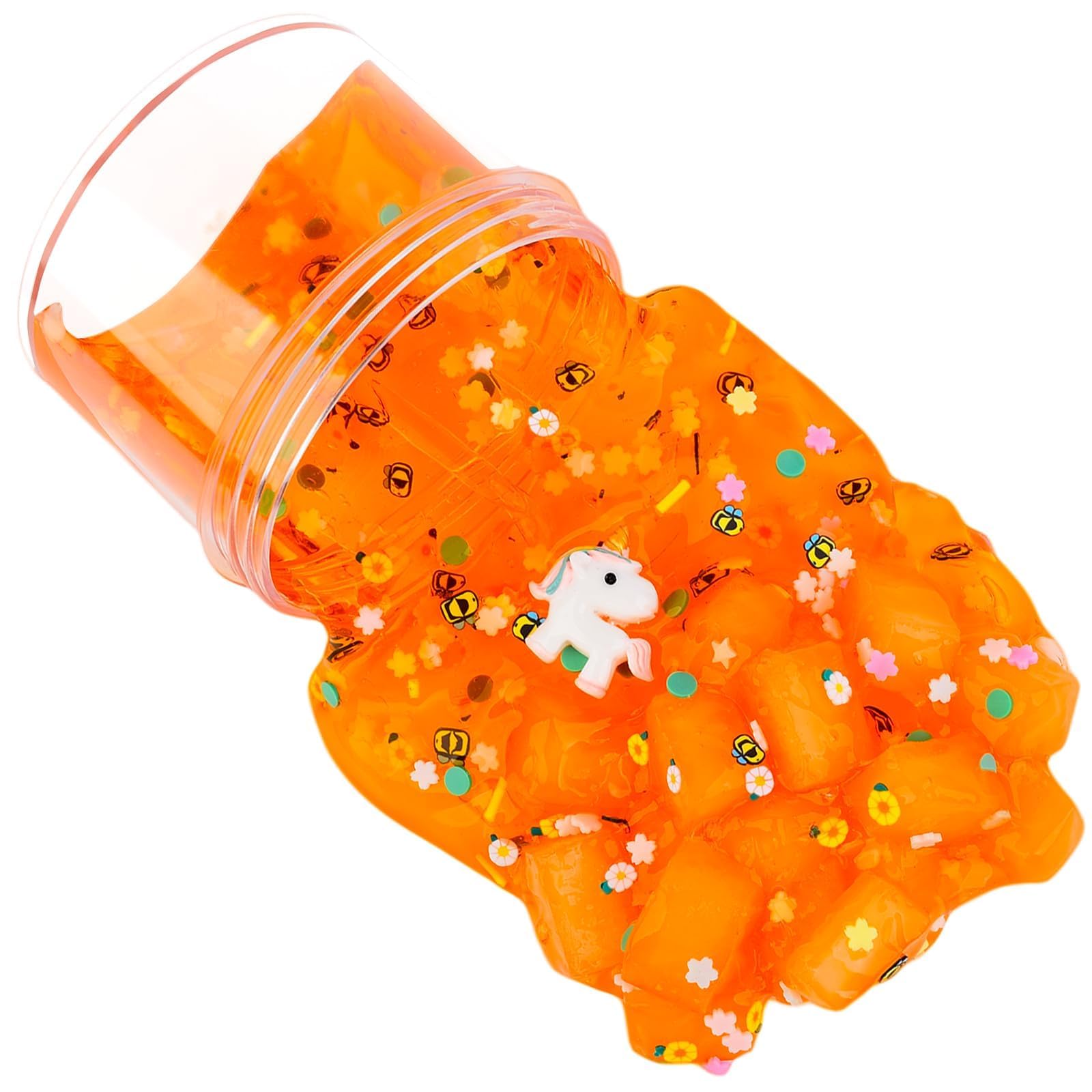 LANUMIONG Slime kit includes accessories for mess-free play.