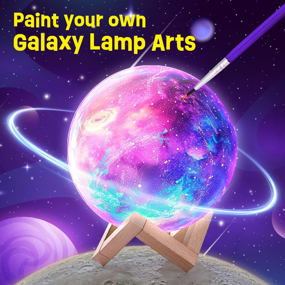 LAOESE Moon Lamp Painting Kit: gypsum figurines for creative 3D accents.
