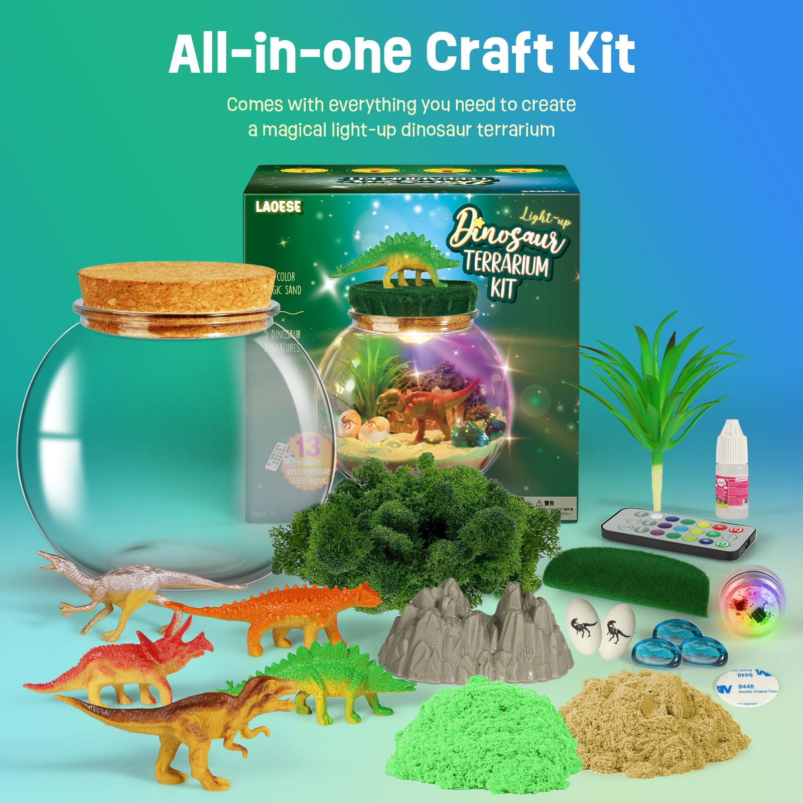 LAOESE rockery decorations help create natural terrarium scenes