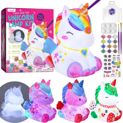 LAOESE Unicorn Lamp Kit painting set boosts color creativity for kids.