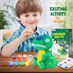 LAOESE dinosaur lamp assembly with easy-to-follow instructions.
