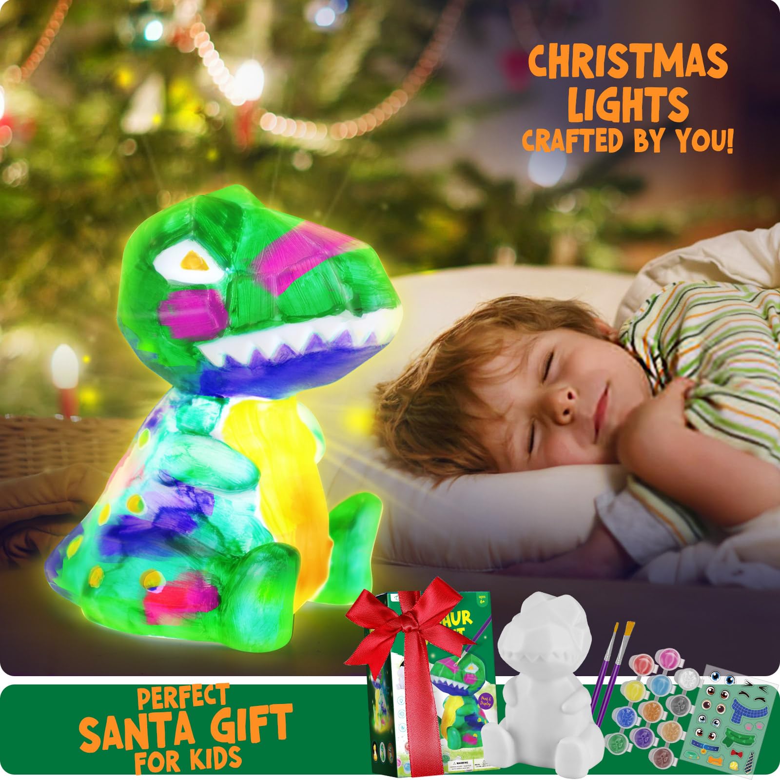 LAOESE gift-ready dinosaur crafts ideal for birthdays and holidays.