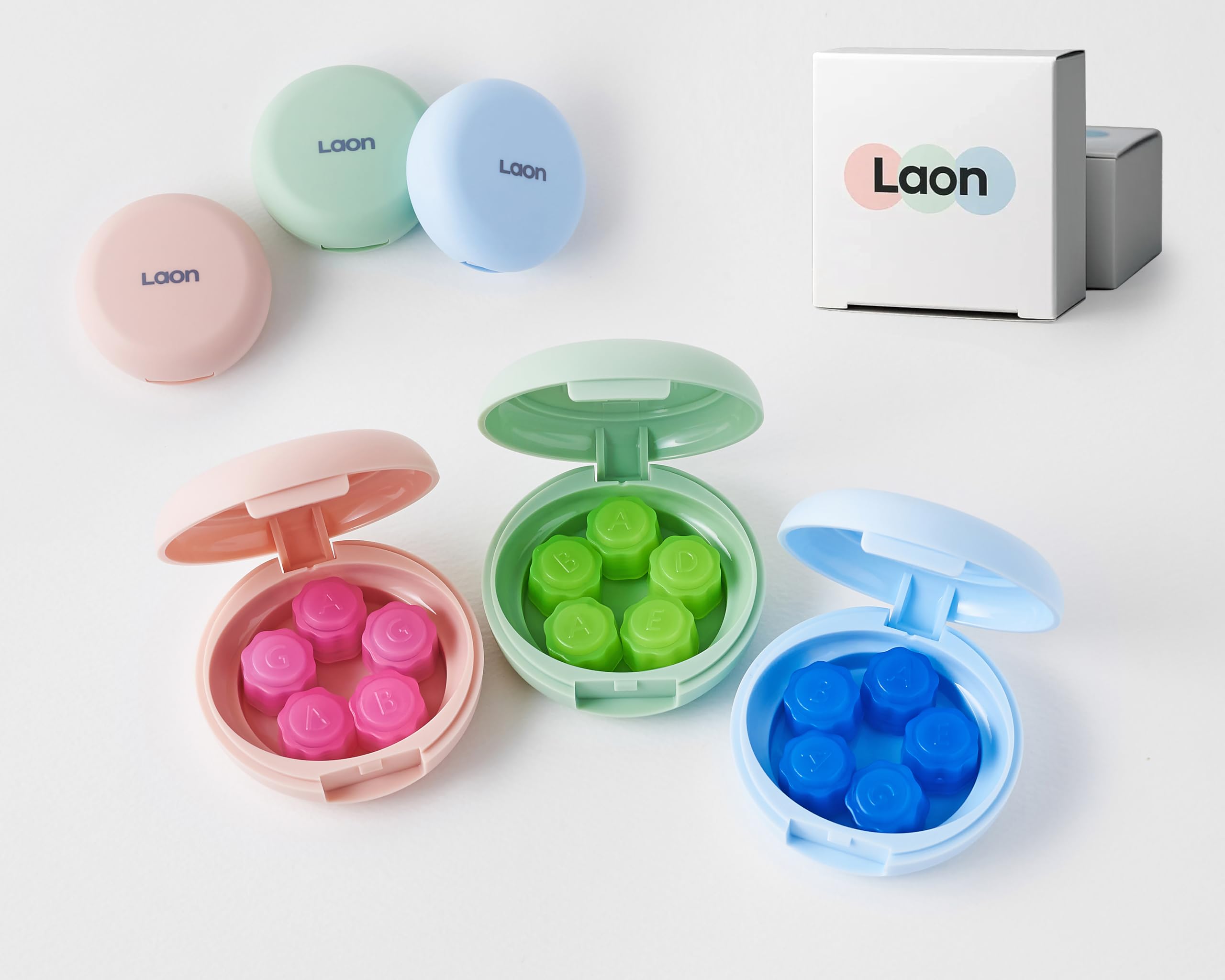 LAON90 Gonggi five stones set ready for quick on-the-go play.