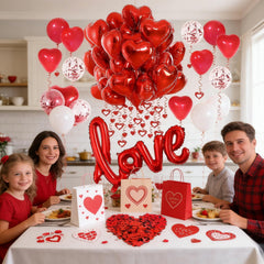 LAOREI heart hanging ornaments decorate walls and backdrops beautifully.