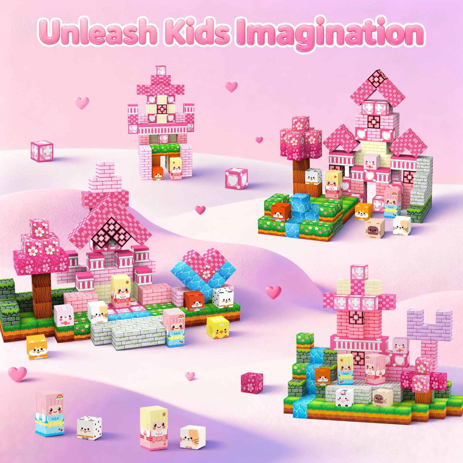 Laoren unicorn figure adds magical storytelling elements to building sessions