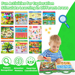 LAOSLAISI tear-resistant pages designed for durable travel play