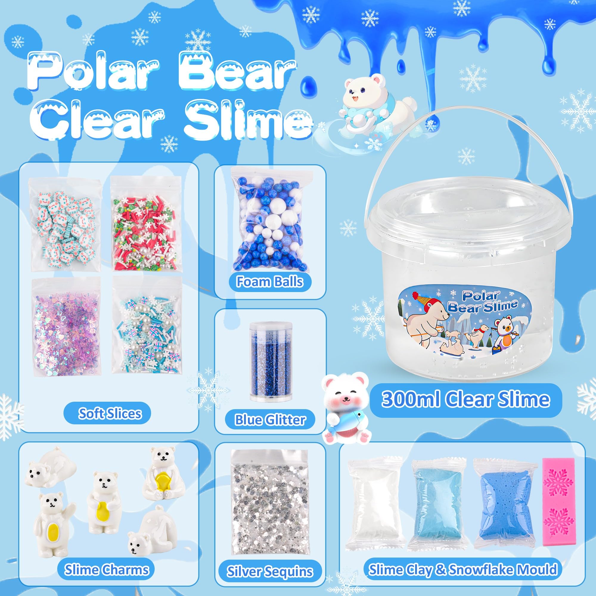 LAWOHO party favors concept with kids enjoying colorful slime gifts