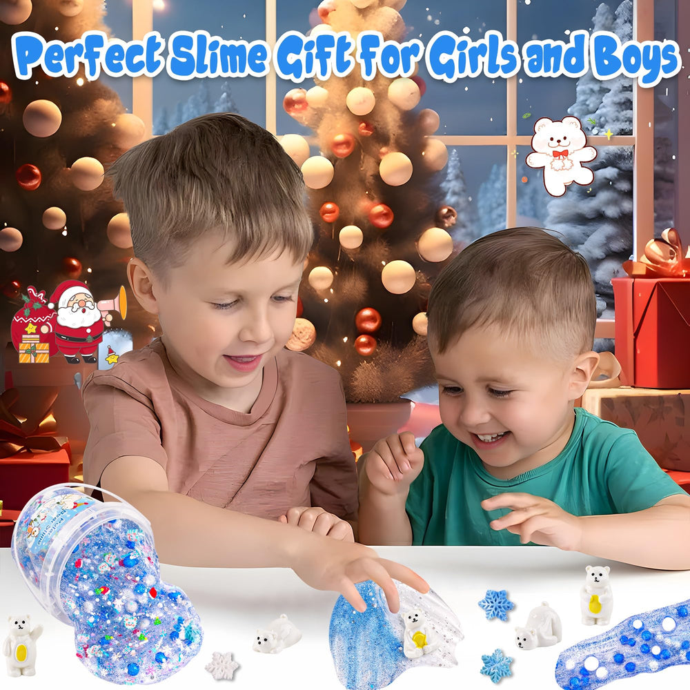 LAWOHO clear slime close-up emphasizes safe, hands-on creative activity