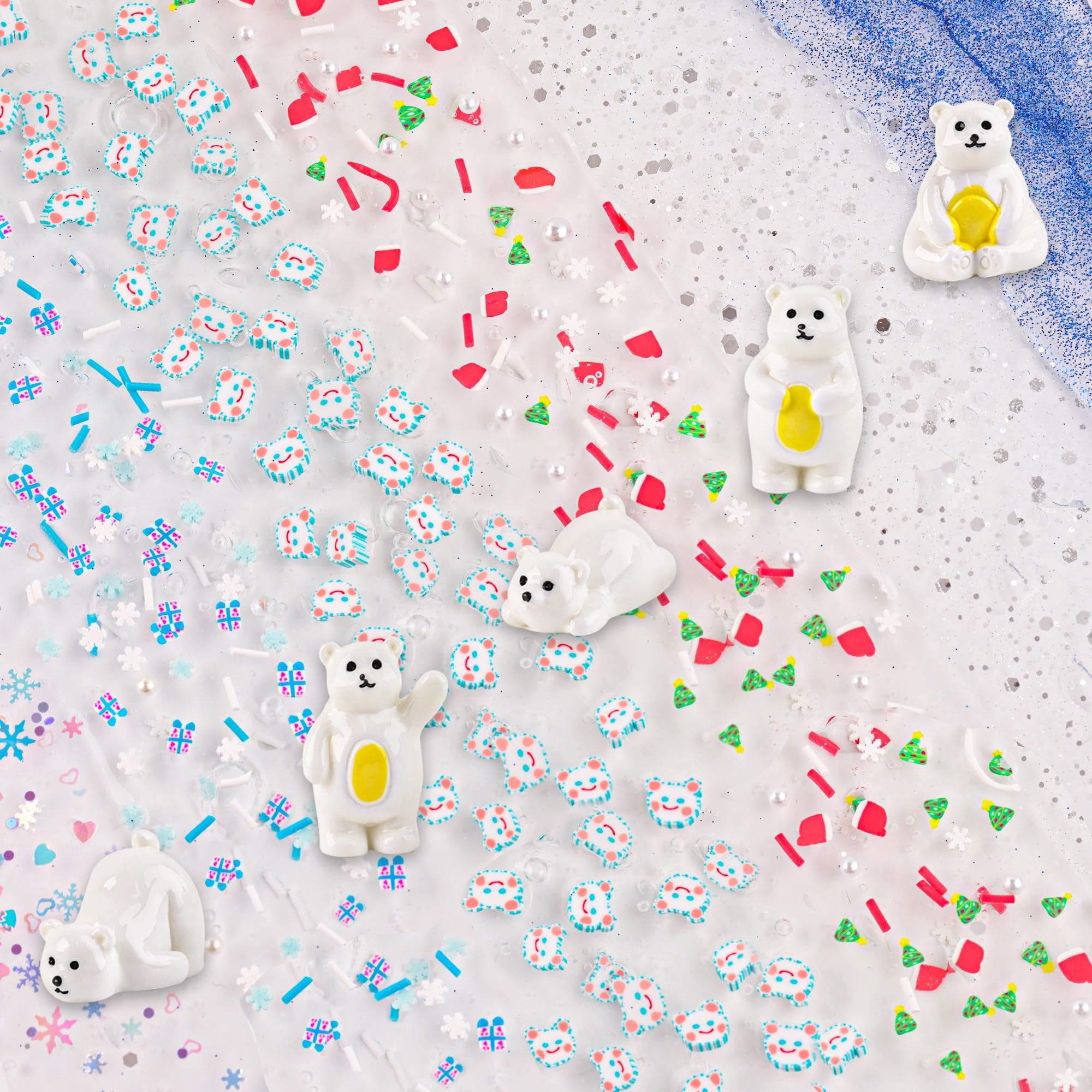 LAWOHO snowflake mould for delicate slime decorations