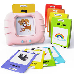 Lapare audible learning toy reader demonstrates word pronunciation interactively for toddlers.