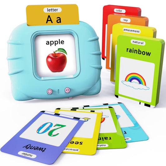 Lapare Audible Reader, card-insertion view enables easy word recognition and interactive learning.