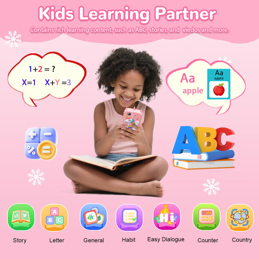 Lapare Kids Smart Phone unicorn case protects the toy during adventures