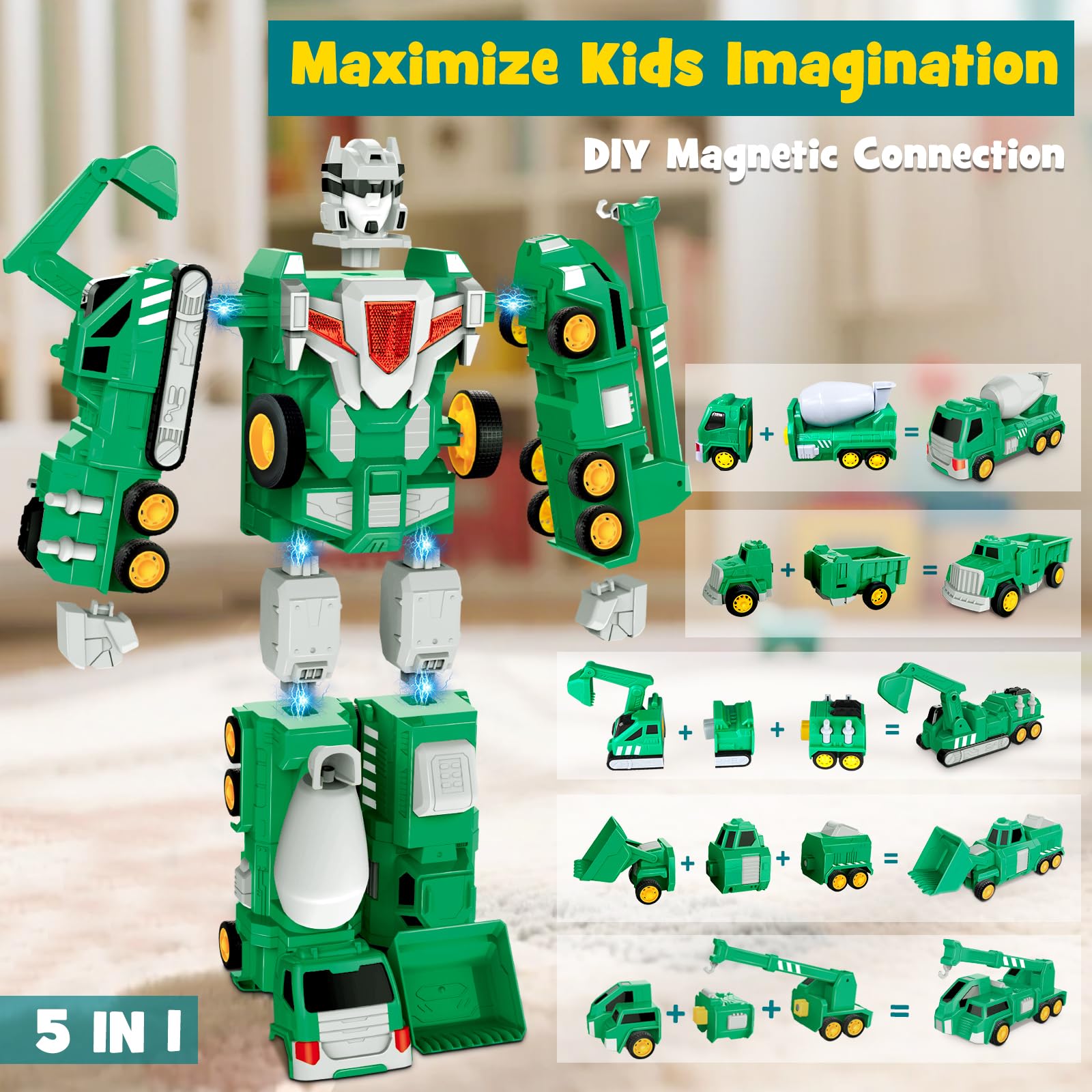 Laradola gift-ready robot toy packaging ideal for birthdays and holidays.
