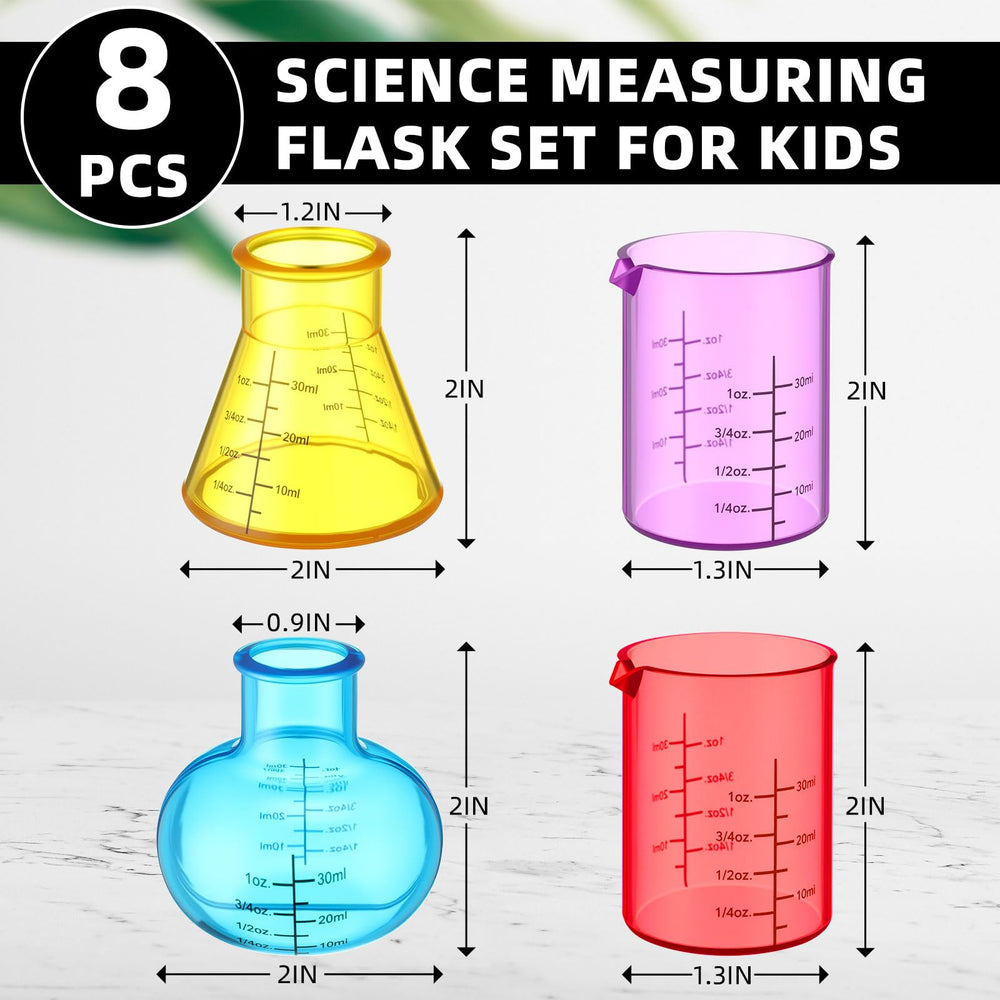 LaRandom 30ml plastic beaker designed for precise measurements and kid-friendly use.