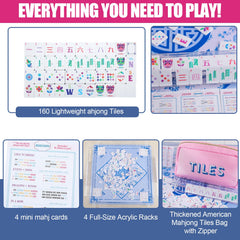 LaRandom mahjong-storage-bag ready to carry tiles and racks