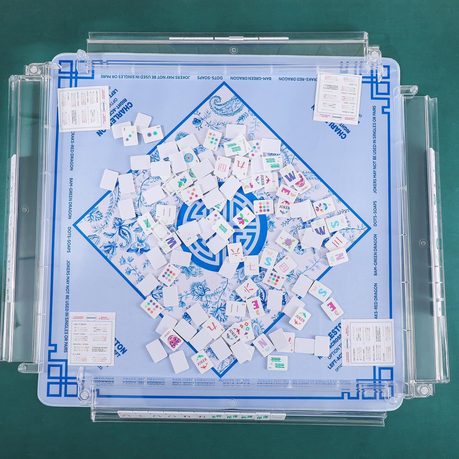 LaRandom travel-mahjong-set compact for on-the-go gaming
