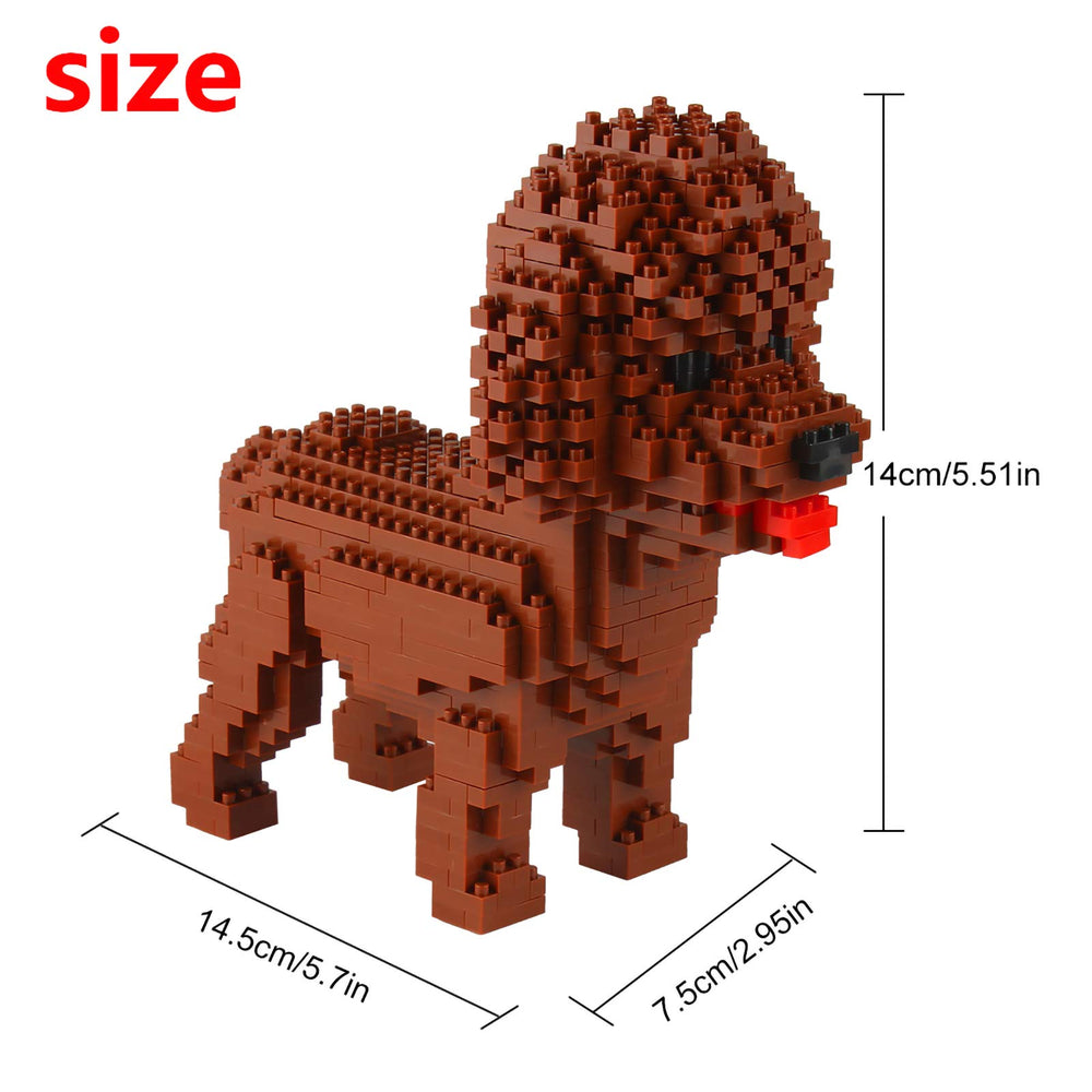 KLJM-02 Poodle figure provides collectible detail and charming display.