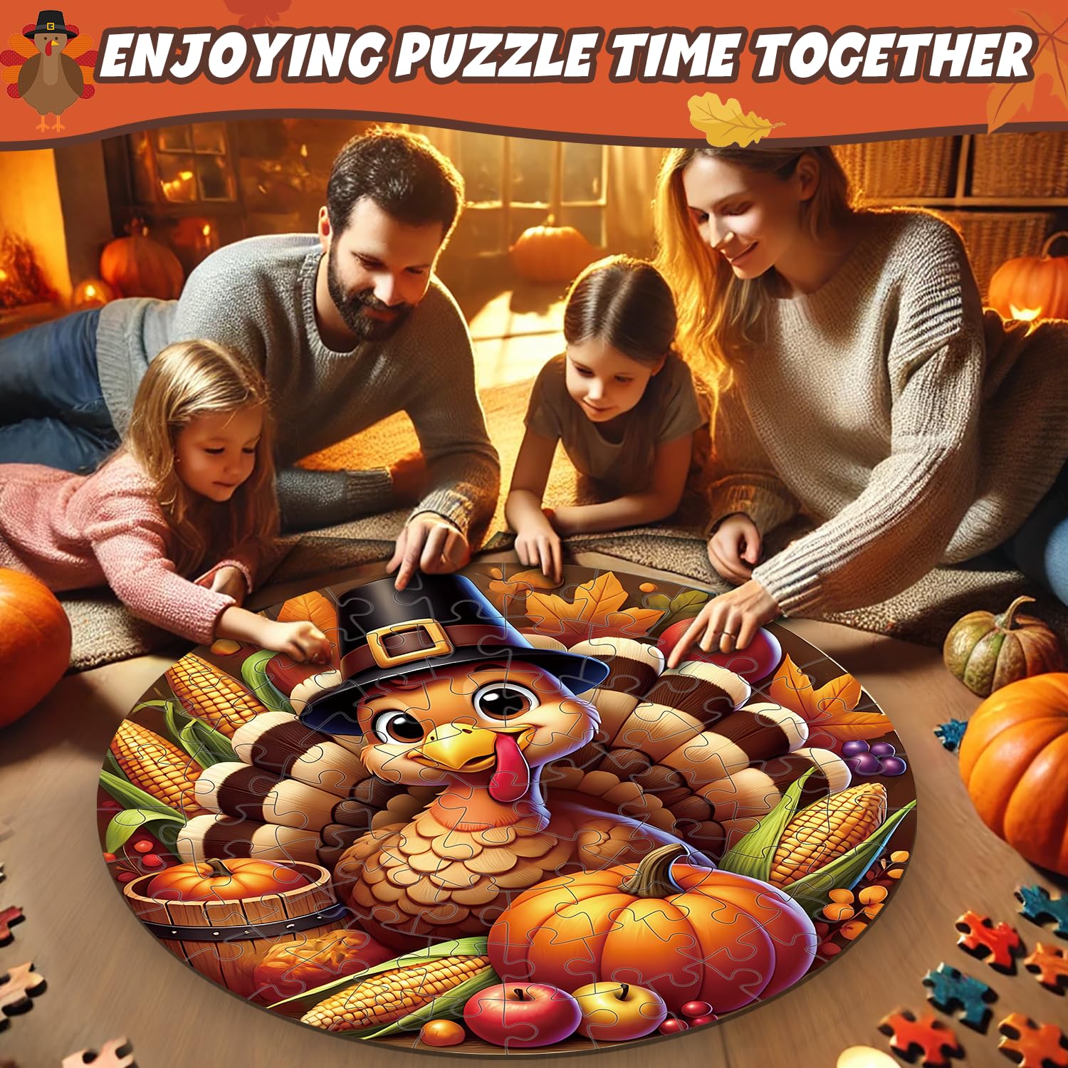 Larchio harvest-themed design makes a charming fall gift and learning moment.