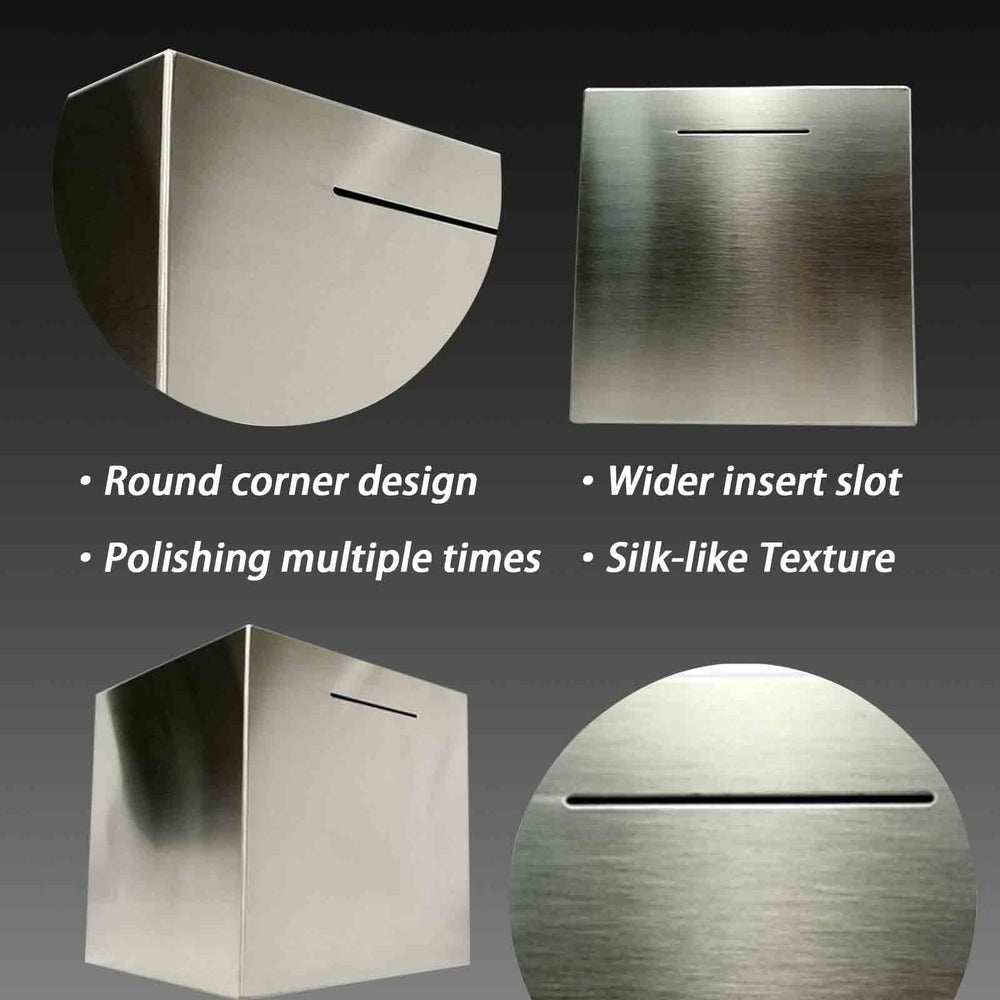 LARCOLO piggy bank closed design emphasizes secure savings and restricted access
