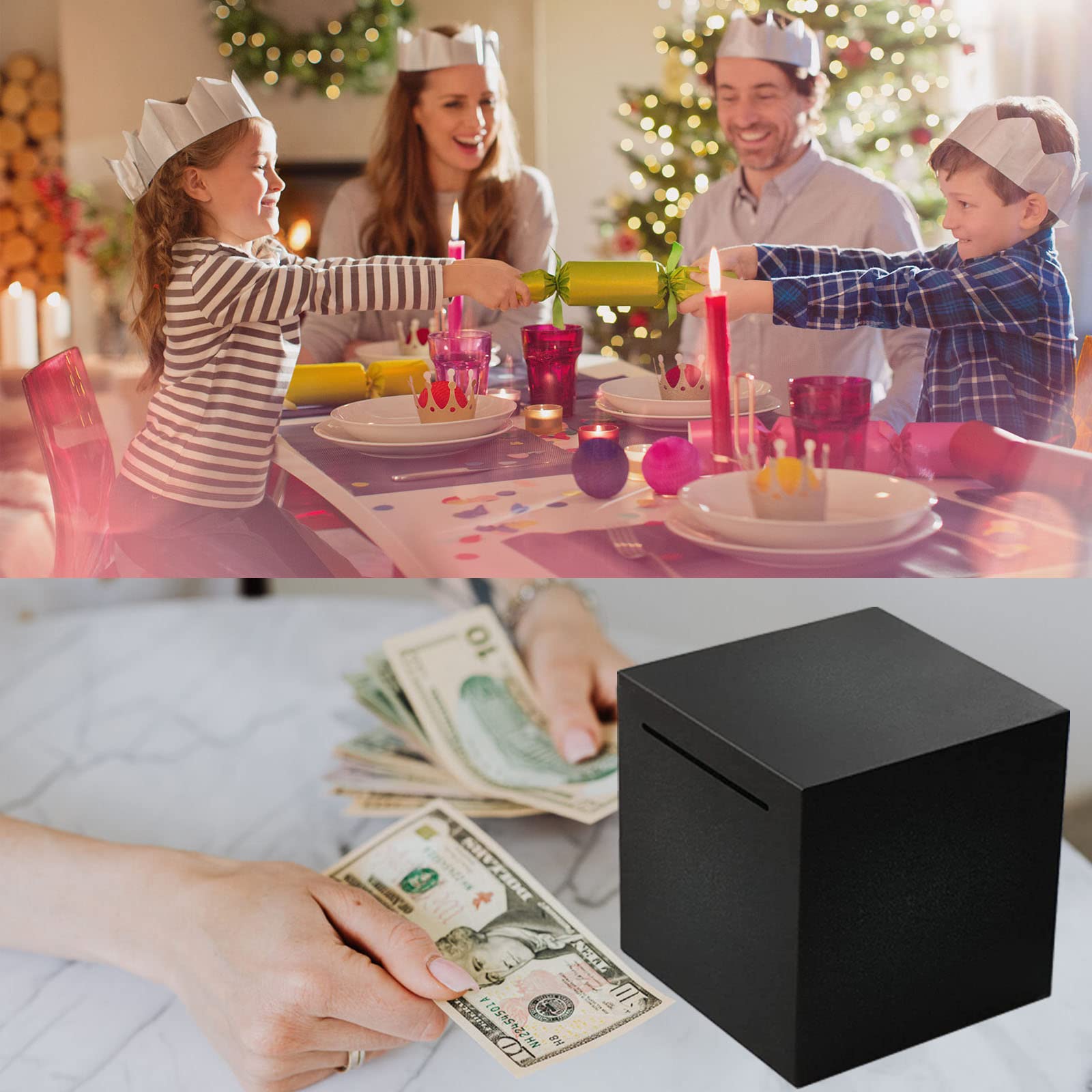 LARCOLO piggy bank gift-ready packaging for adults.