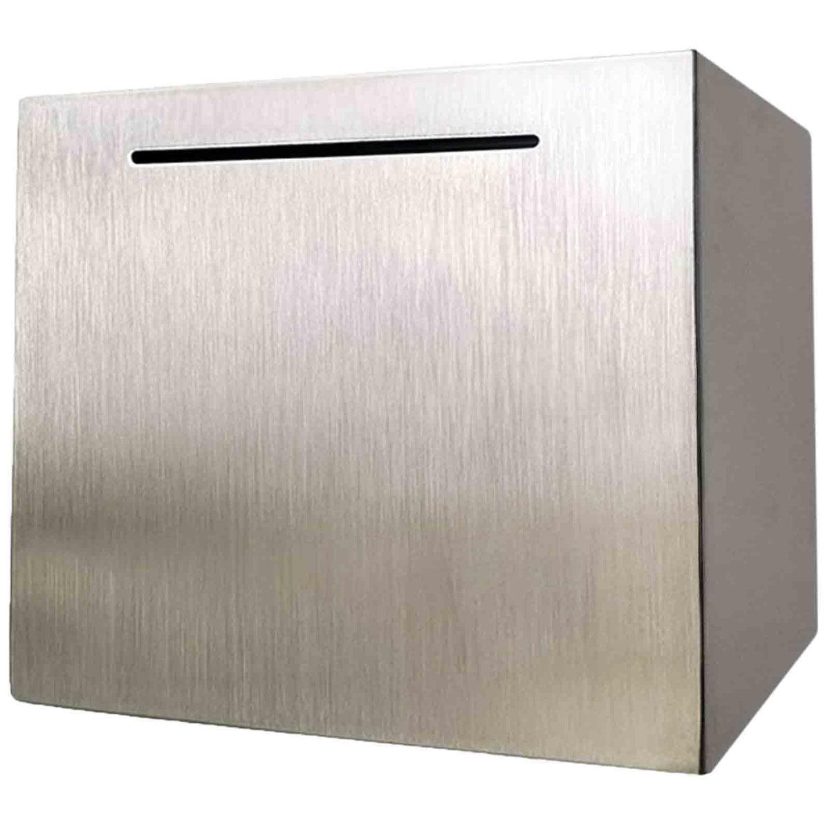 LARCOLO piggy bank stainless steel capacity shows ample storage for money