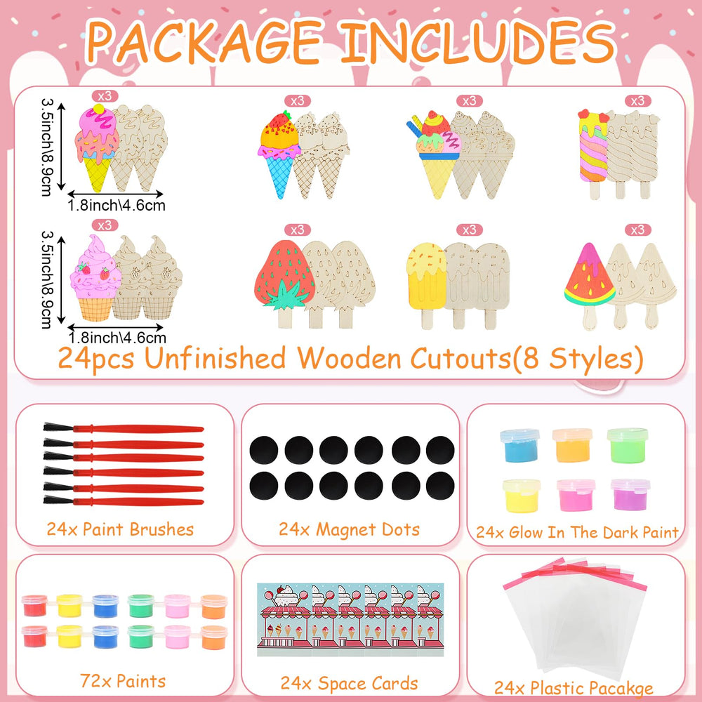 LARDUX glow-in-the-dark paints on woodchips for night-time party fun.