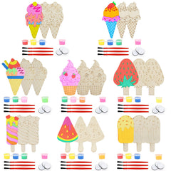 LARDUX 24 brushes included for precise coloring on woodchips.