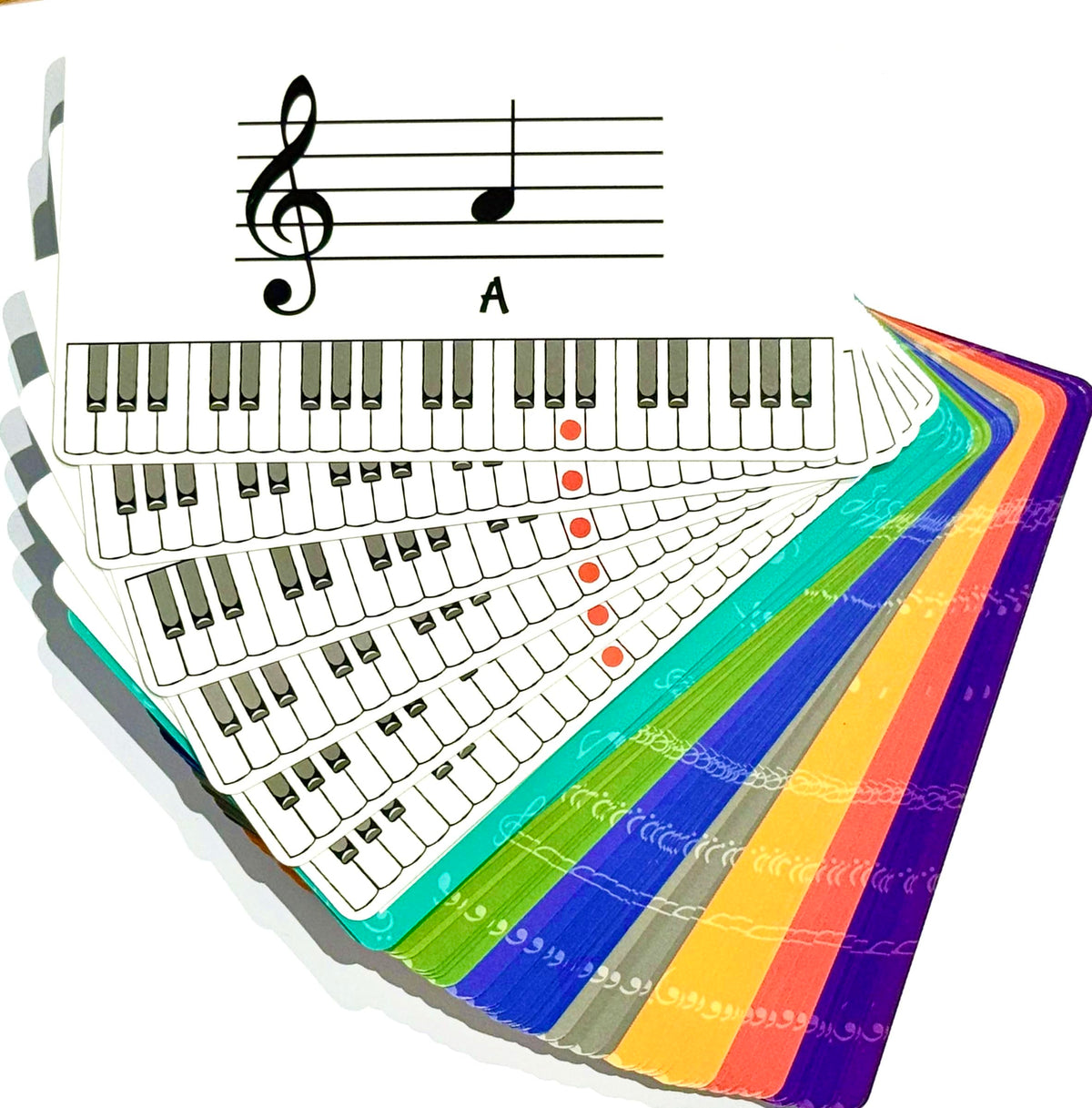 Lark & Wolf Learn to Read Music Flash Cards front cover ideal for beginner notation familiarity