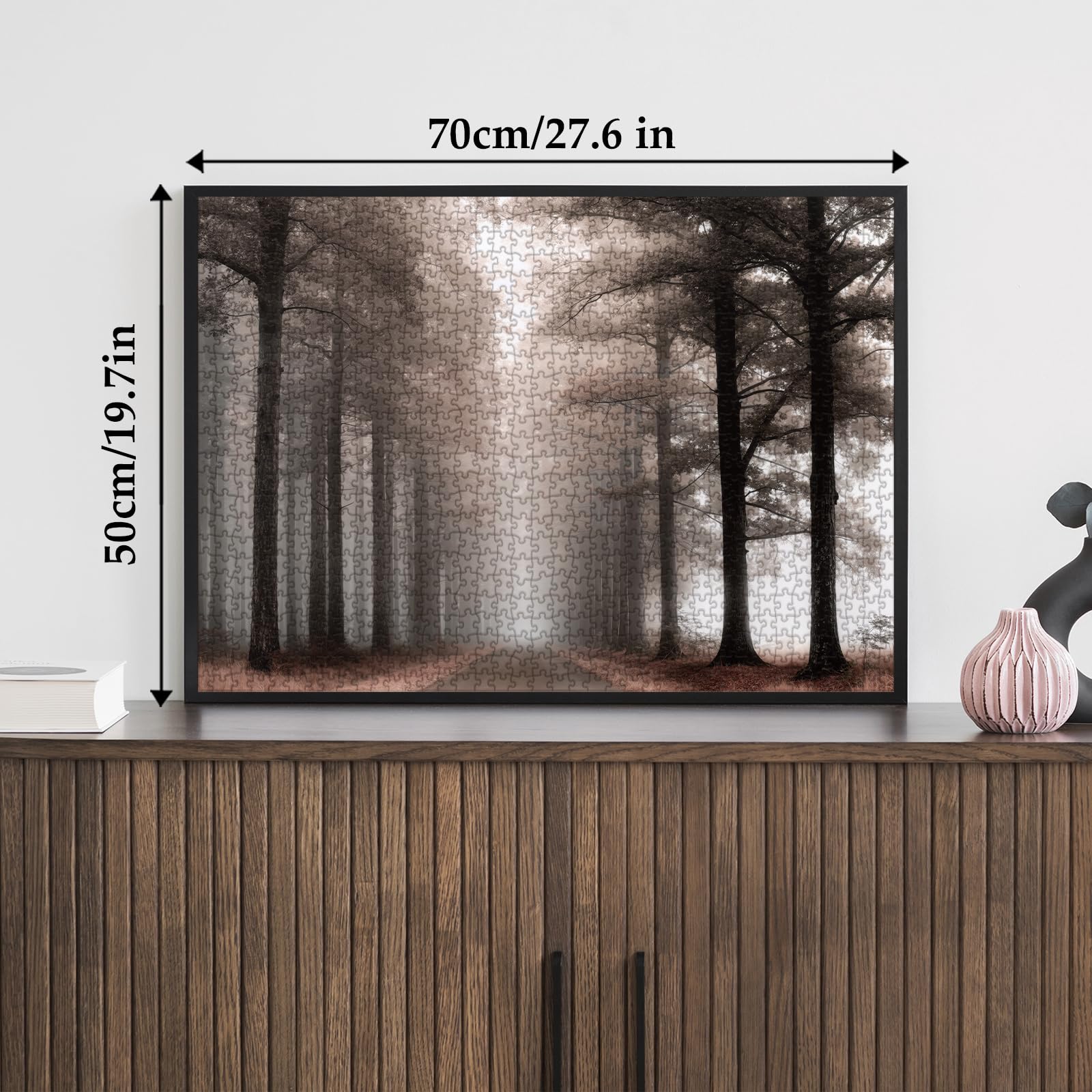 Larkipuzz 1,000-piece set includes a poster for assembly reference.