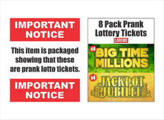 Larkmo Jackpot Jubilee front design for convincing high value prank